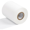 Film Alb pentru imprimare etichete textile - Ribon - INK OUT - Miez plastic - 4cm x 500m - 20mp